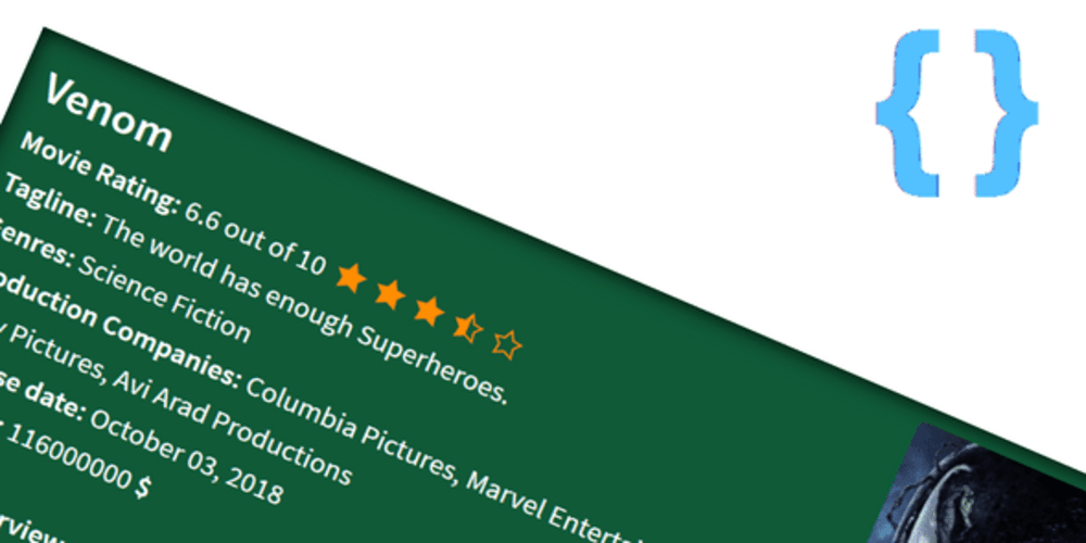 Single product image