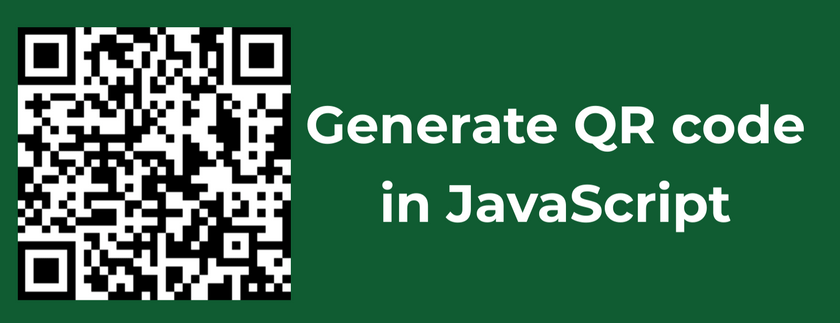 Generate QR Code In JavaScript Quickly CodeSpeedy