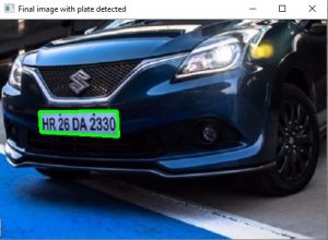 License Plate Recognition using OpenCV in Python - CodeSpeedy