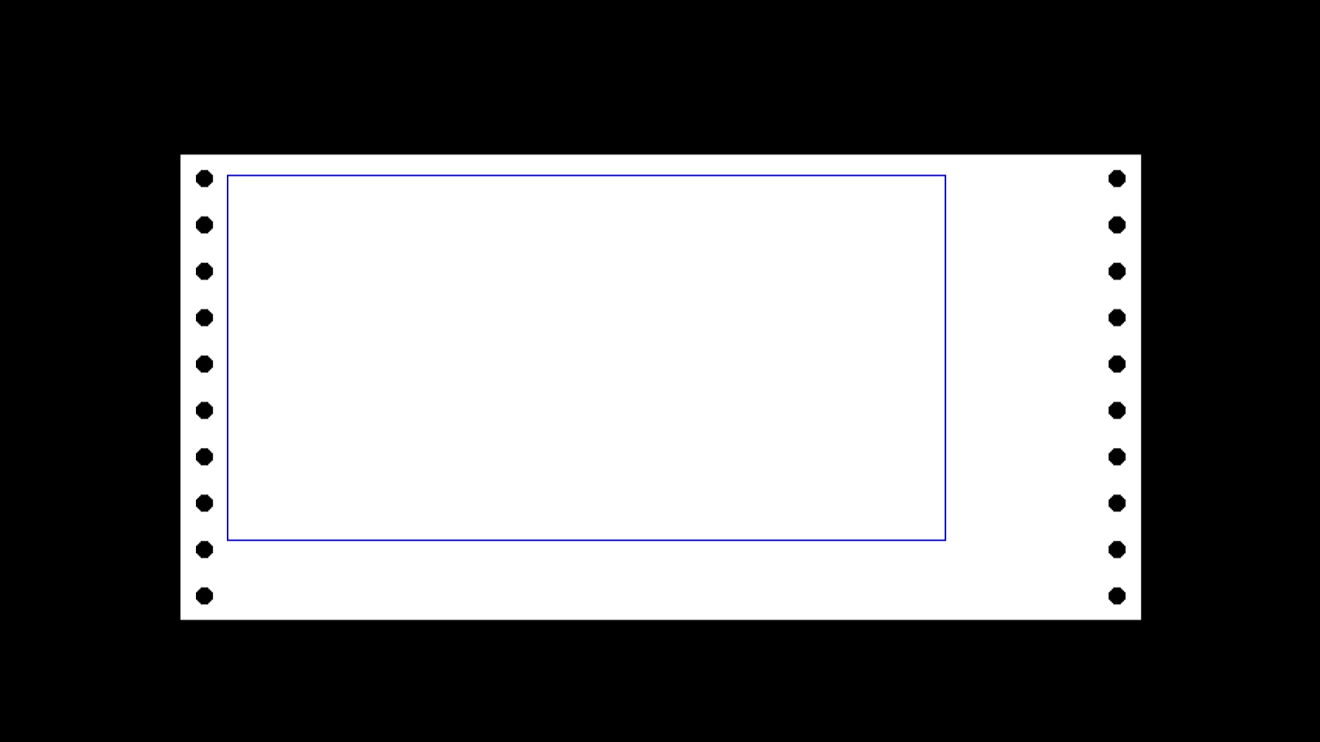 TRAIN TICKET LAYOUT