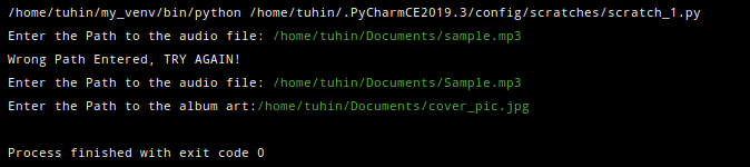 Add album art to an MP3 file in Python