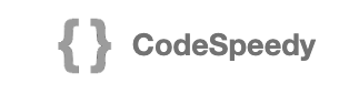 gray codespeedy logo