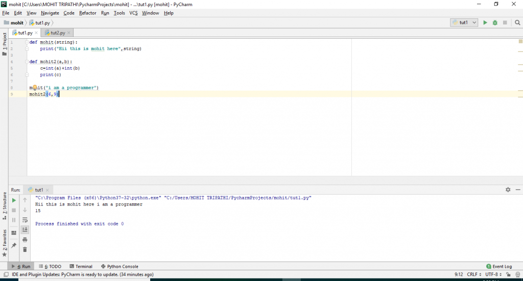 Usage of if_name_=='_main_' in Python - CodeSpeedy