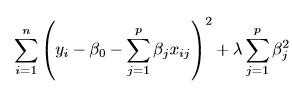 ridge equation