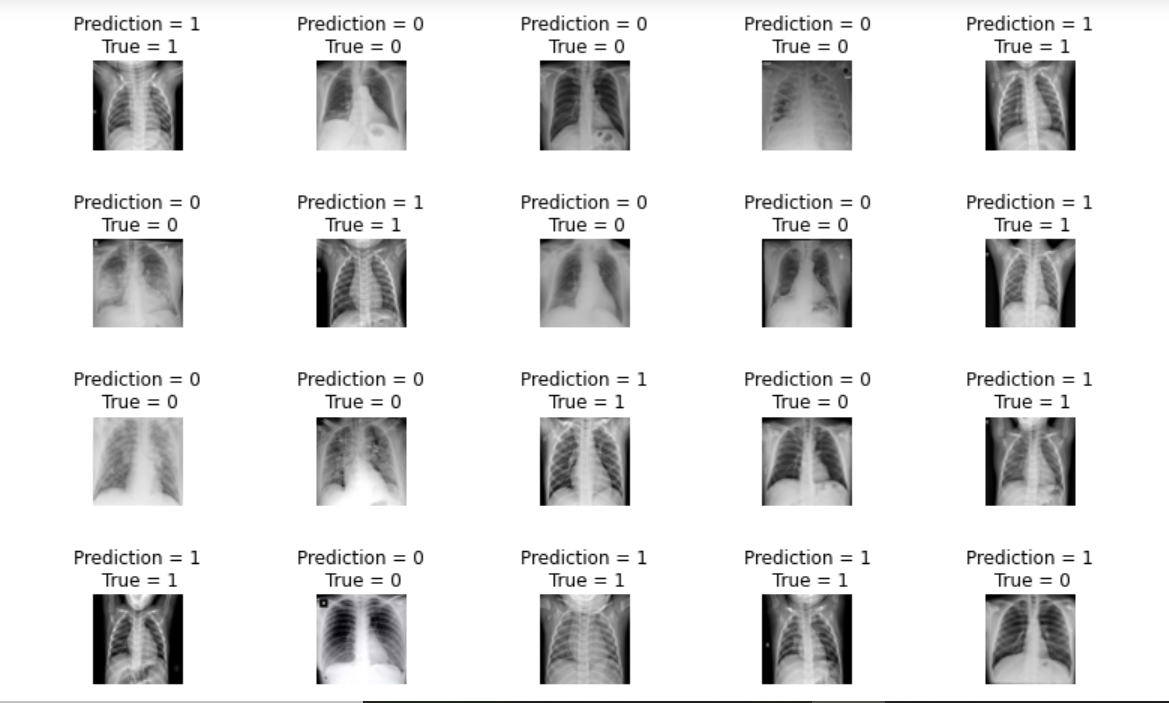 Predict the test set and compare it with the test data