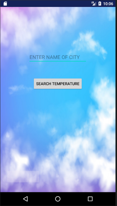 Weather Forecasting Android App using OpenWeatherMap API in Android Studio