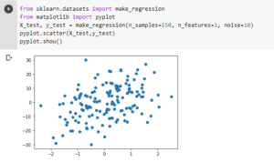 make_regression() function in sklearn with Python - CodeSpeedy