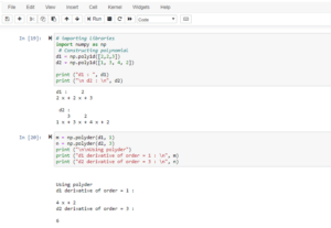 Find derivative of polynomial in Python - CodeSpeedy