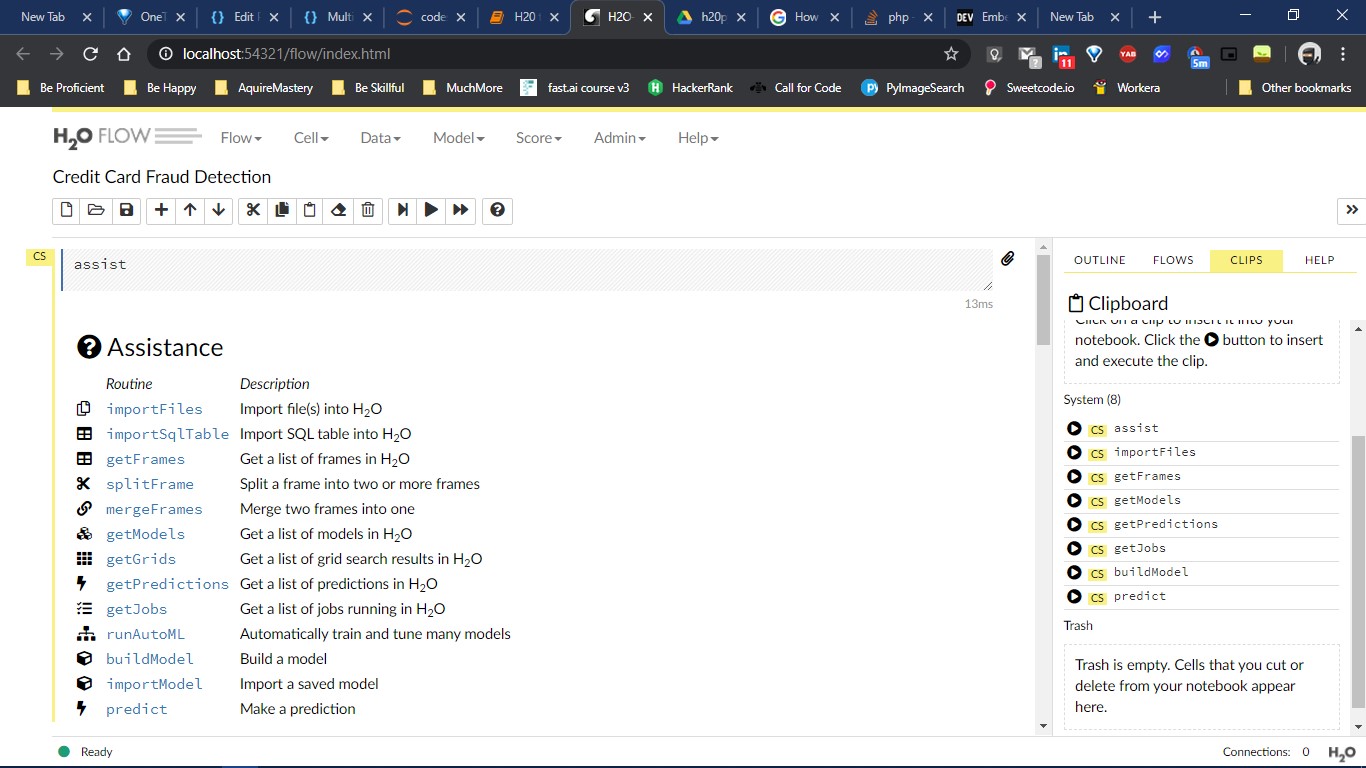 Classification use cases using h2o in Python and h2oFlow