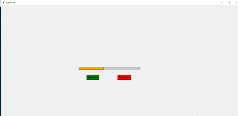 How to create a Progressbar in Tkinter - CodeSpeedy