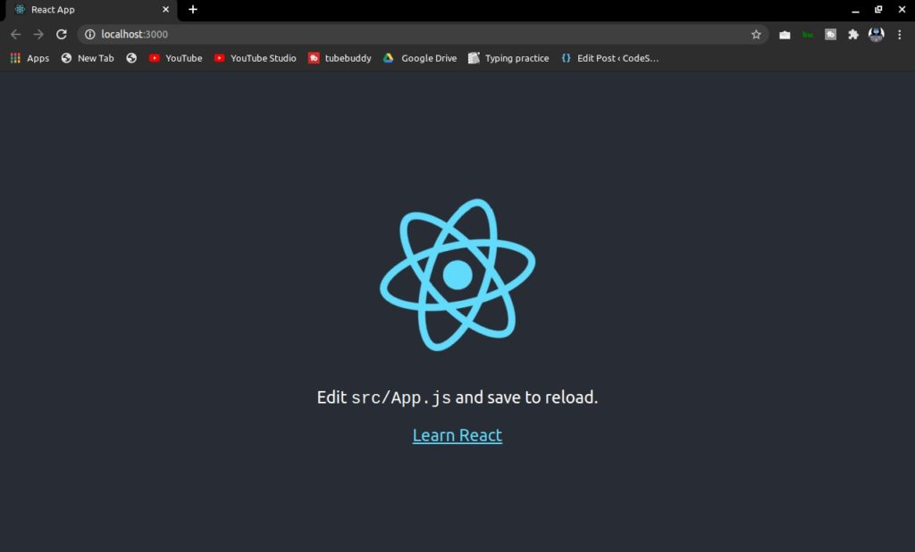 Hello world in React JS day#1 - CodeSpeedy