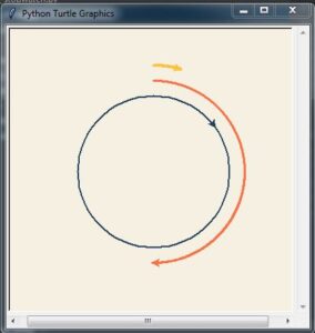 Analog timer using turtle module in Python - CodeSpeedy