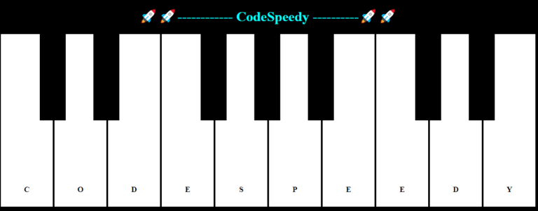Build a Piano using Html, CSS and JavaScript - CodeSpeedy