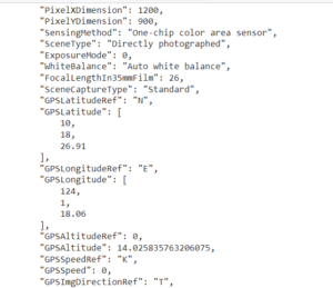 Read meta data of an image file using JavaScript - CodeSpeedy