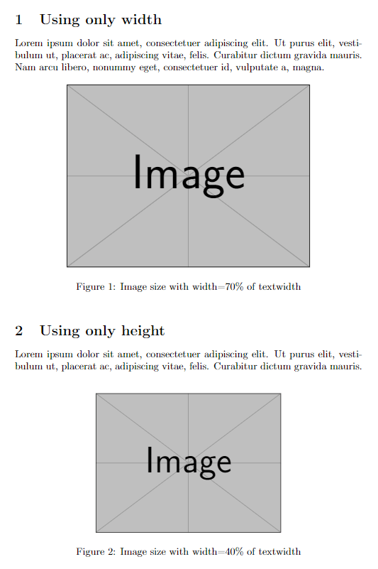 set image size using only one option (height or width).