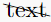 strikeout text.