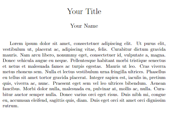 title without date.