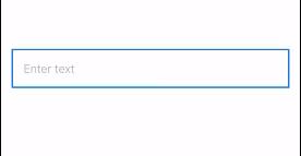 Change the border to a rounded rectangle on tap with animation