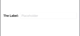 Horizontal Label using HStack