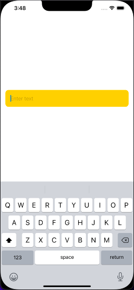 Using background() modifier with RoundedRectangle