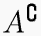 $A^\complement$
