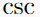 $\csc$