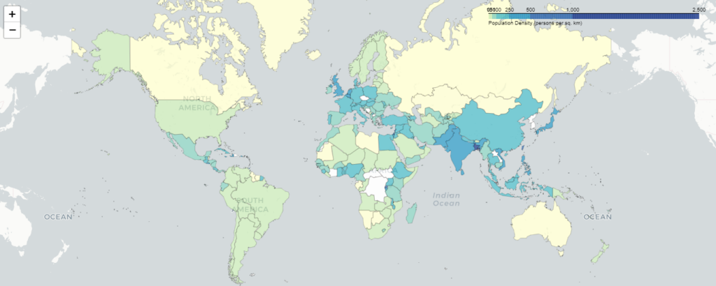 population density map