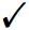 \Checkmark