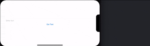 Read text on a button tap