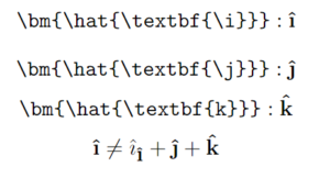 How to write unit vector (â) in LaTeX? - CodeSpeedy