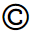 \faCopyright