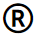 \faRegistered