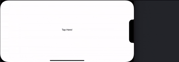Double tap gesture
