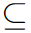 \subseteq