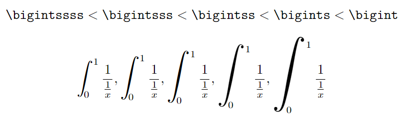 big integral.