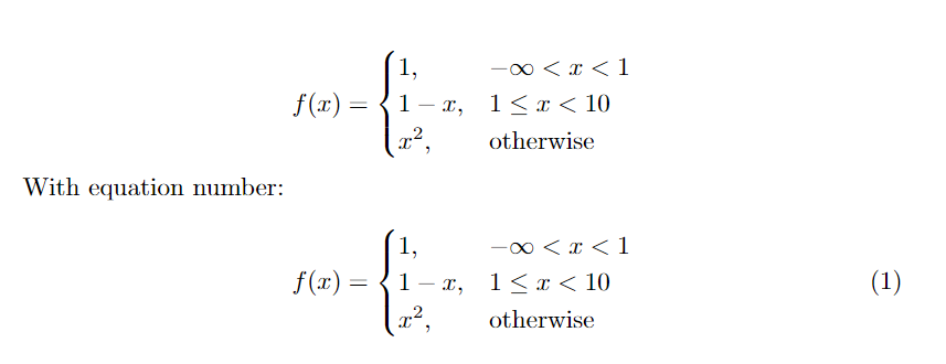 multiline equation