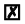 \usym{2612}