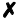 \usym{2717}