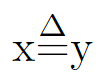 delta equal to