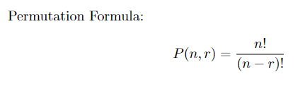 permutation in latex