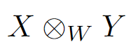 tensor product