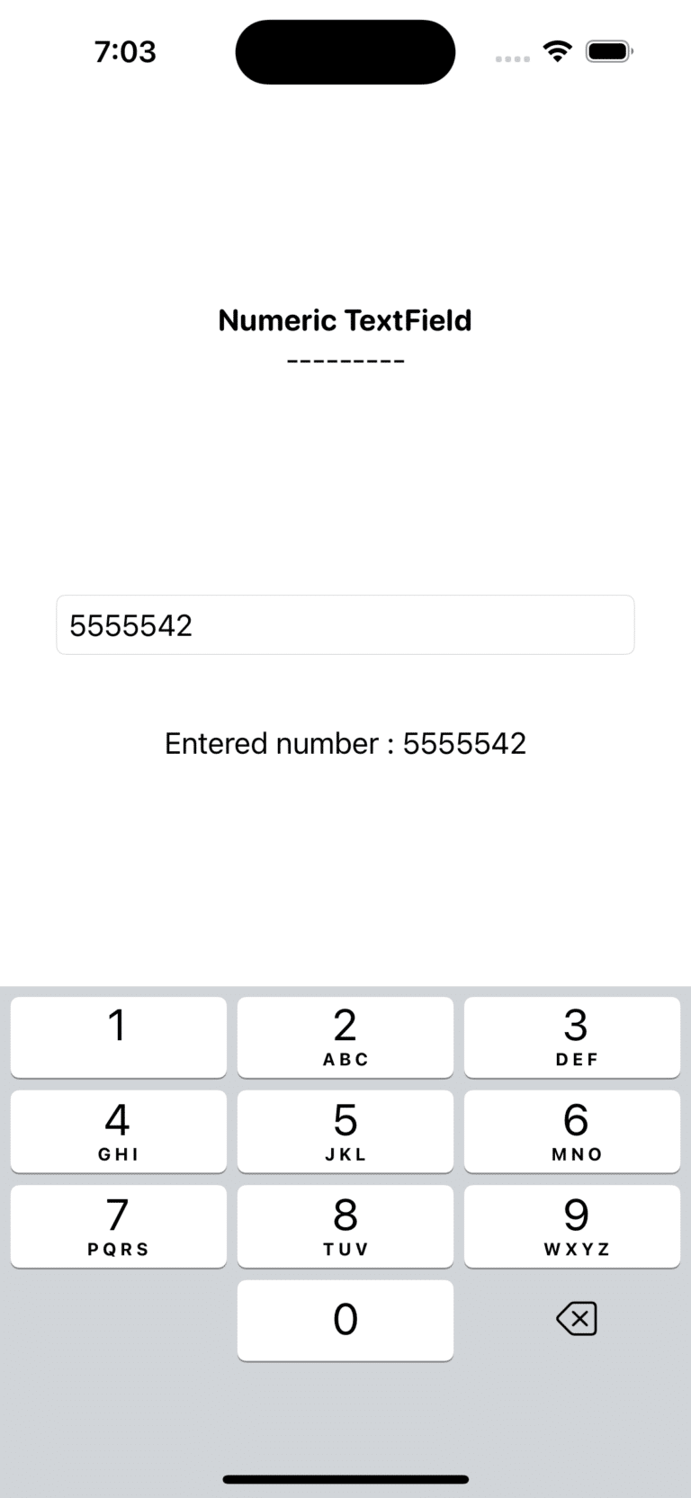 Numeric Textfield in SwiftUI - CodeSpeedy